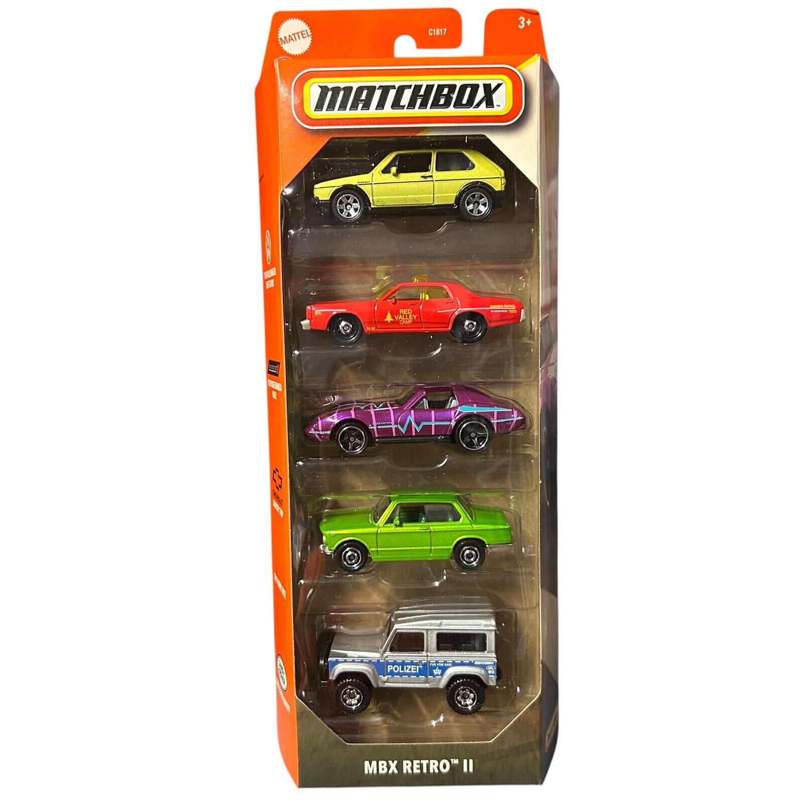 Matchbox 5'li Set Mbx Retro II