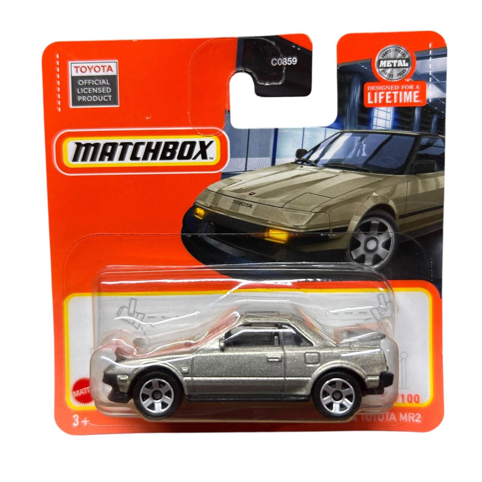 Matchbox Toyota Mr2