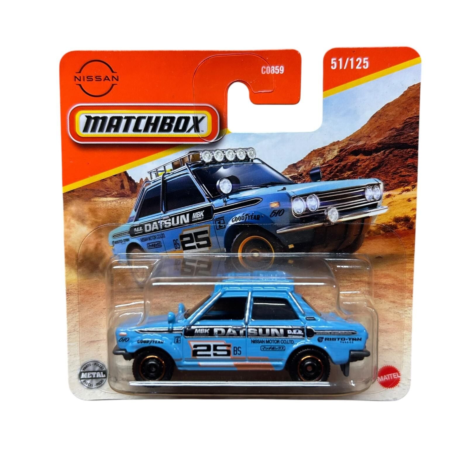 Matchbox Datsun 510 Rally 70