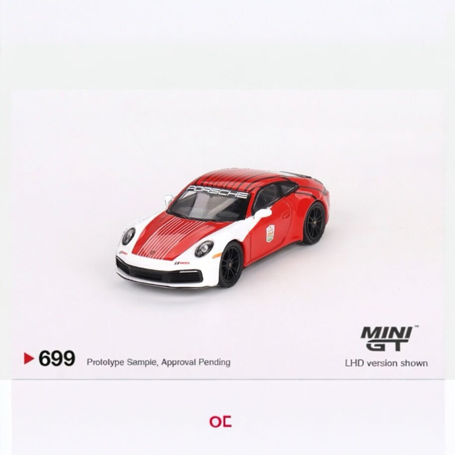 Mini Gt 699-Porsche 911 (992) Carrera S Safety Car 2023 IMSA Daytona 24 Hrs