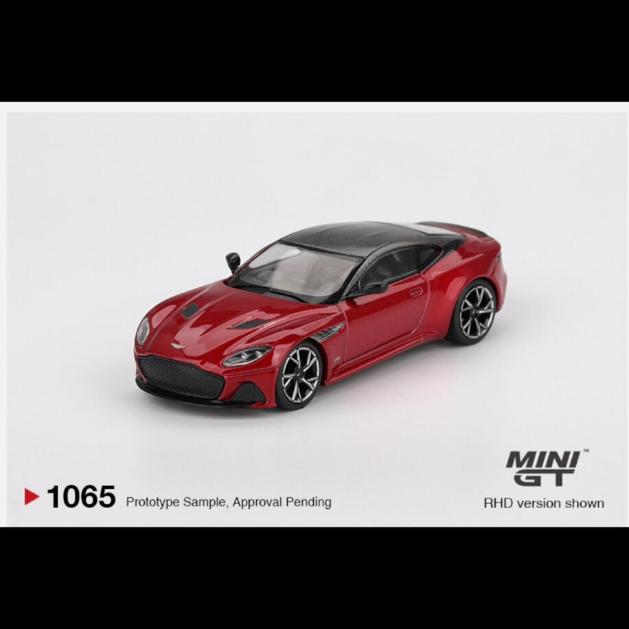 Mini Gt 1065-Aston Martin DBS Hyper Red