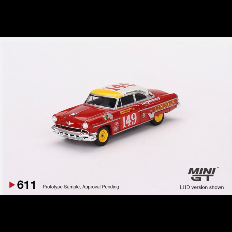 Mini Gt 611-Lincoln Capri 1954 Carrera Panamericana Class Winner #149